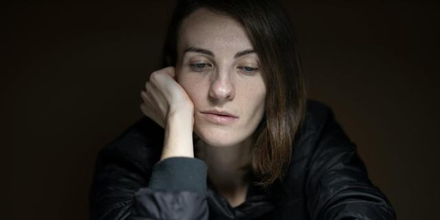 Femme soucieuse