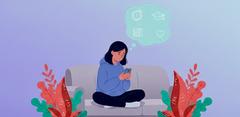 Jeune fille enceinte qui s'interroge