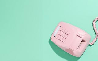 Téléphone rose