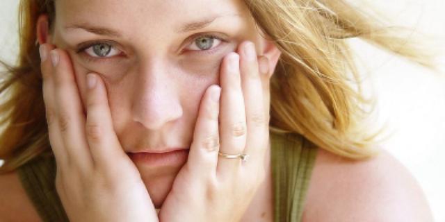 Femme victime de violences conjugales